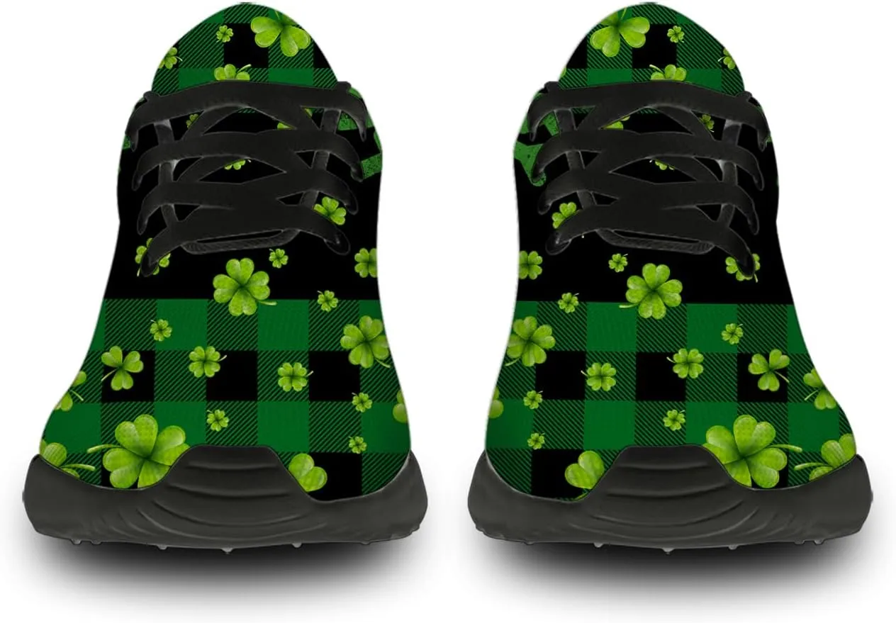 Shamrock Shoes for Men Women Athletic Running Tennis Shoes Walking Gym Sneakers Gifts for Girlfriend Boyfriend