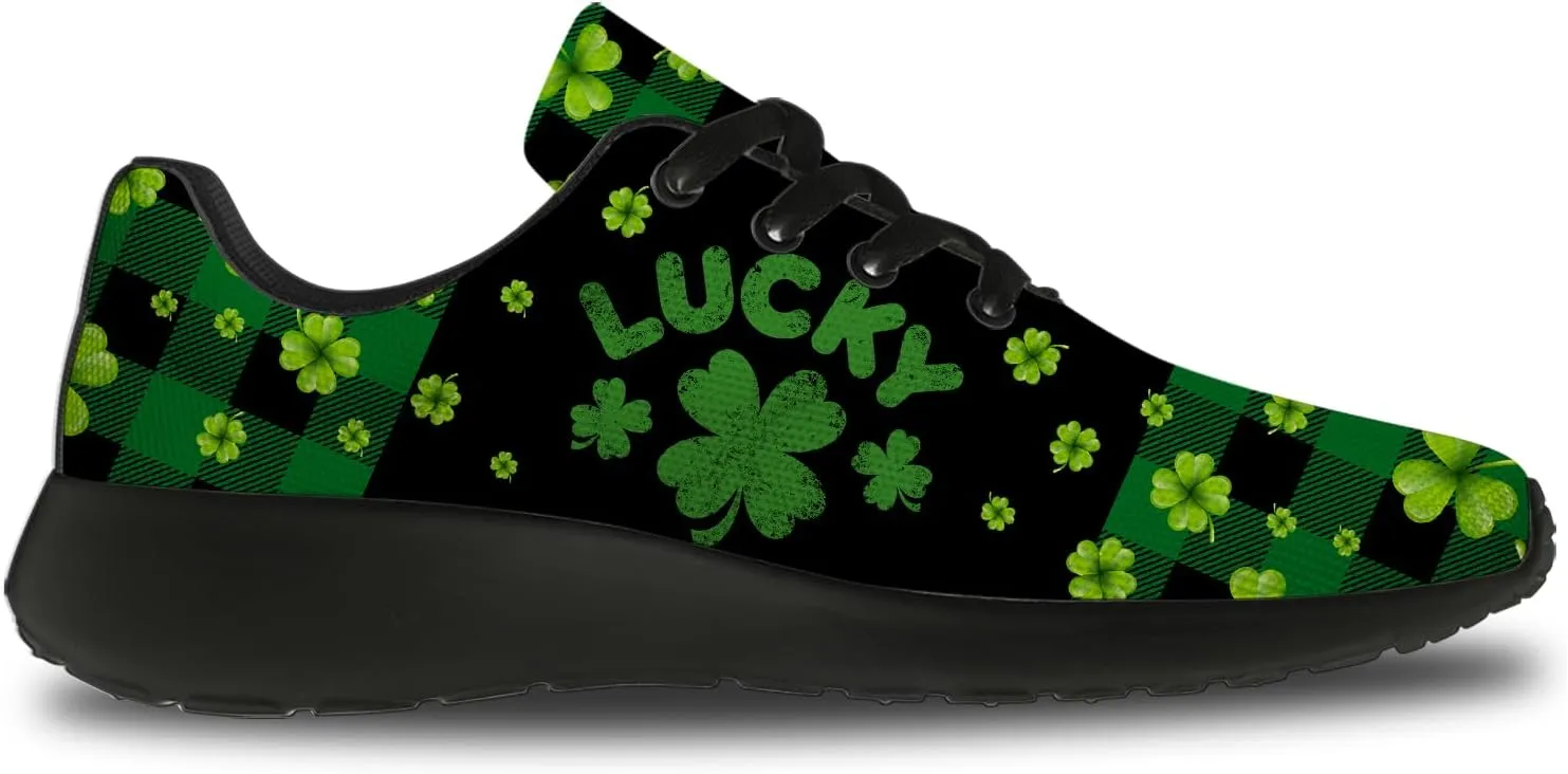 Shamrock Shoes for Men Women Athletic Running Tennis Shoes Walking Gym Sneakers Gifts for Girlfriend Boyfriend