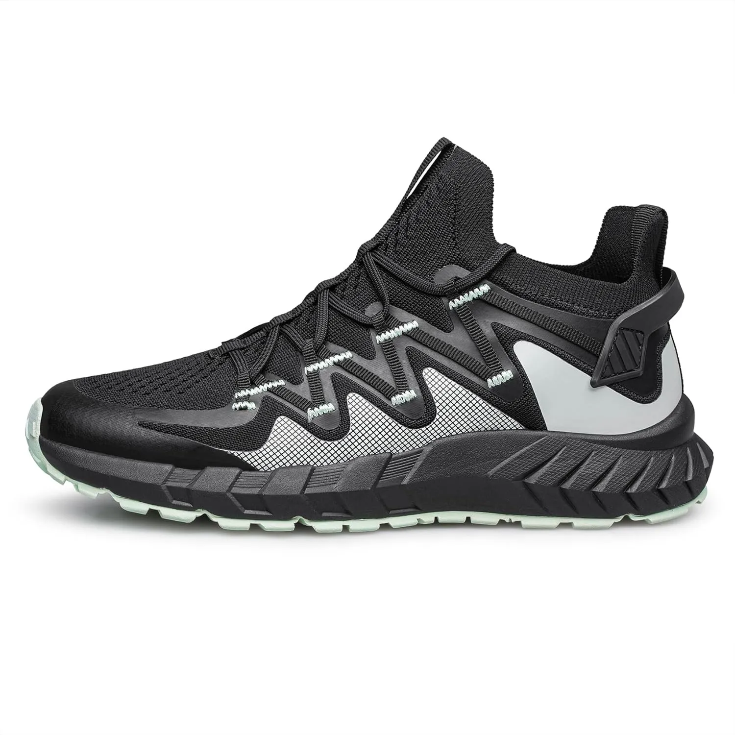 SILLENORTH Women's Road Running Shoes Lace Up Comfy Athletic Fashion Sneakers Non-Slip Walking Jogging Shoes