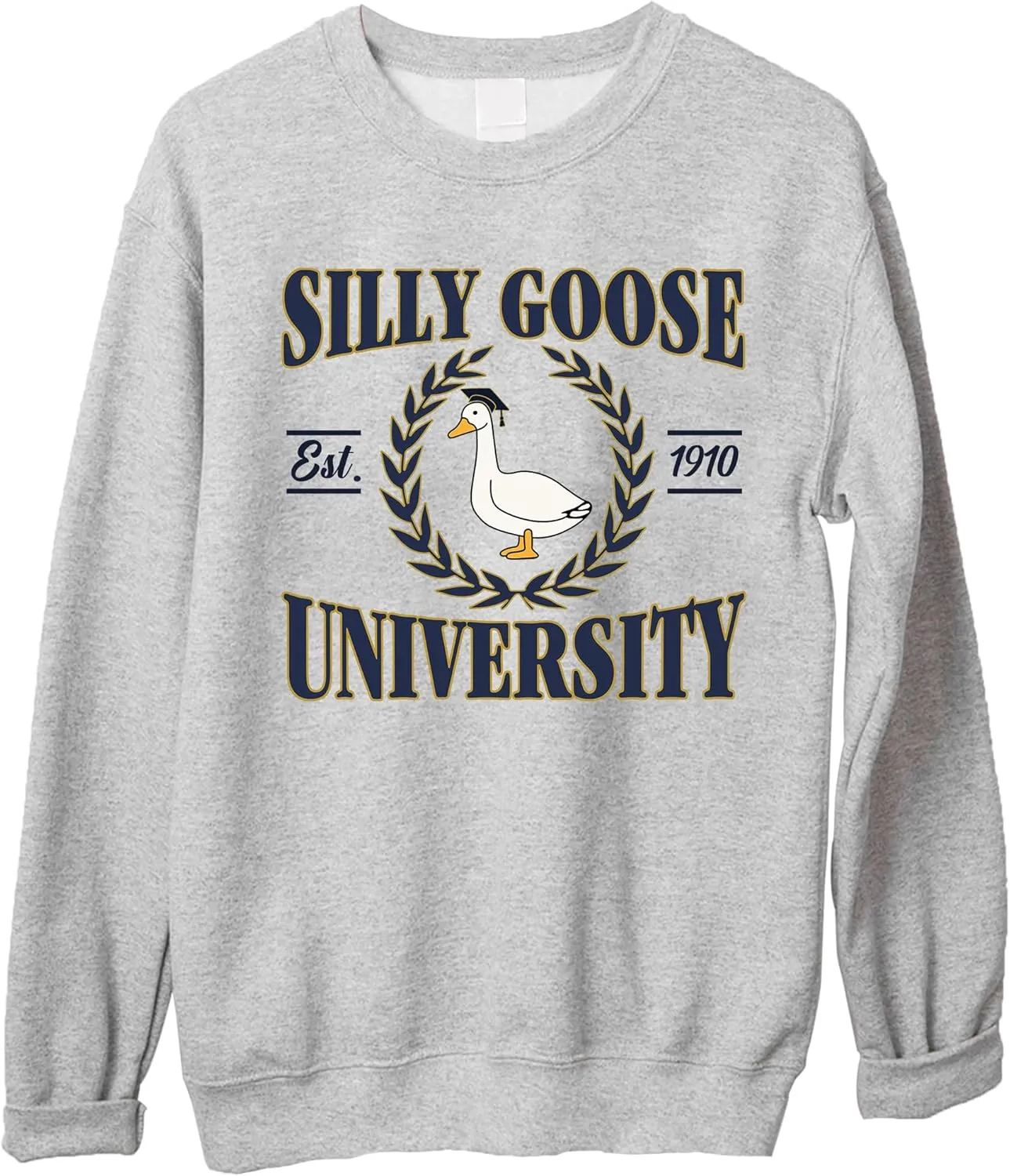 Silly Goose University Sweatshirt - Goose University Sweatshirt, Funny Goose, Goose Sweater, Goose Clothes