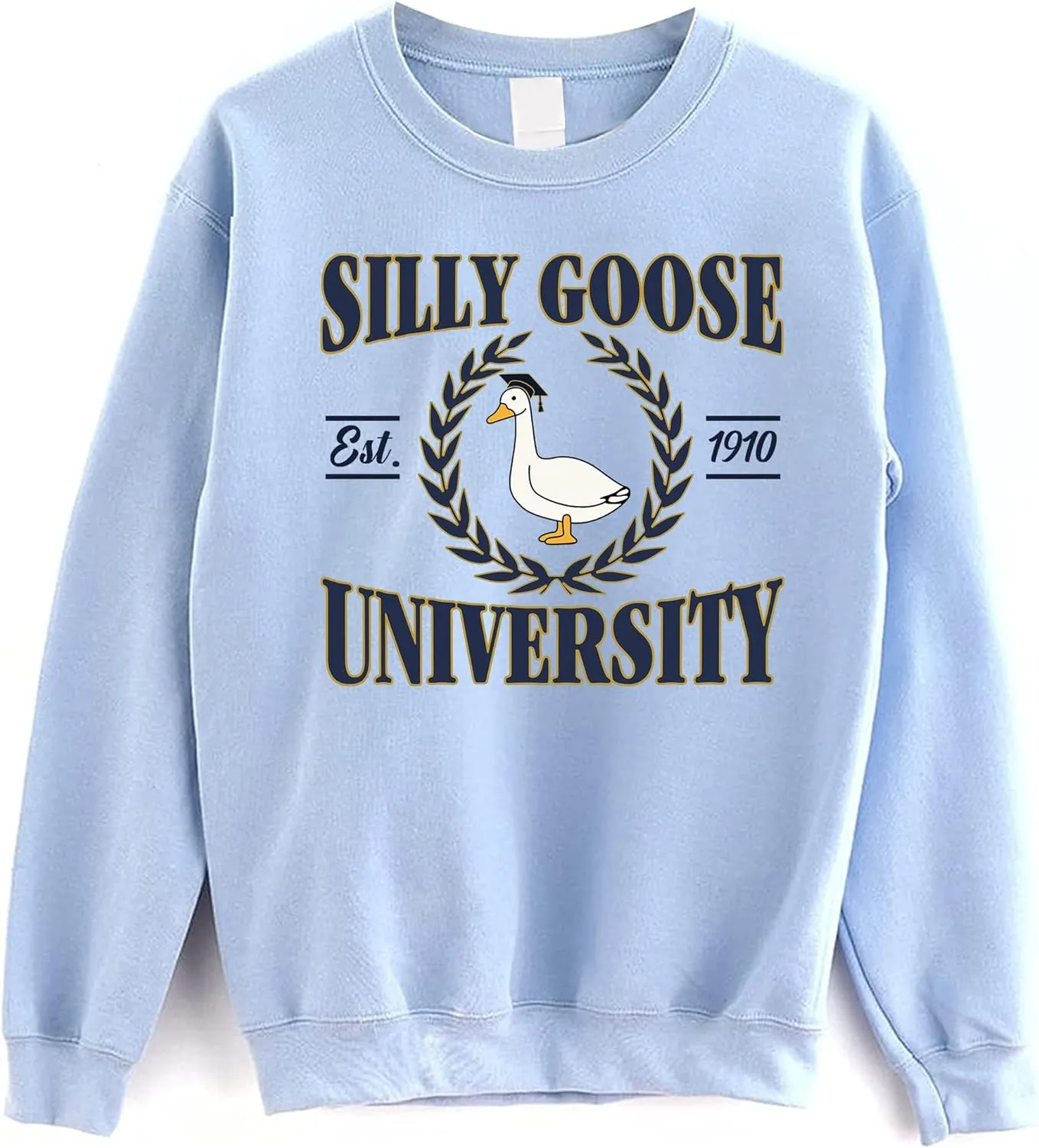 Silly Goose University Sweatshirt - Goose University Sweatshirt, Funny Goose, Goose Sweater, Goose Clothes