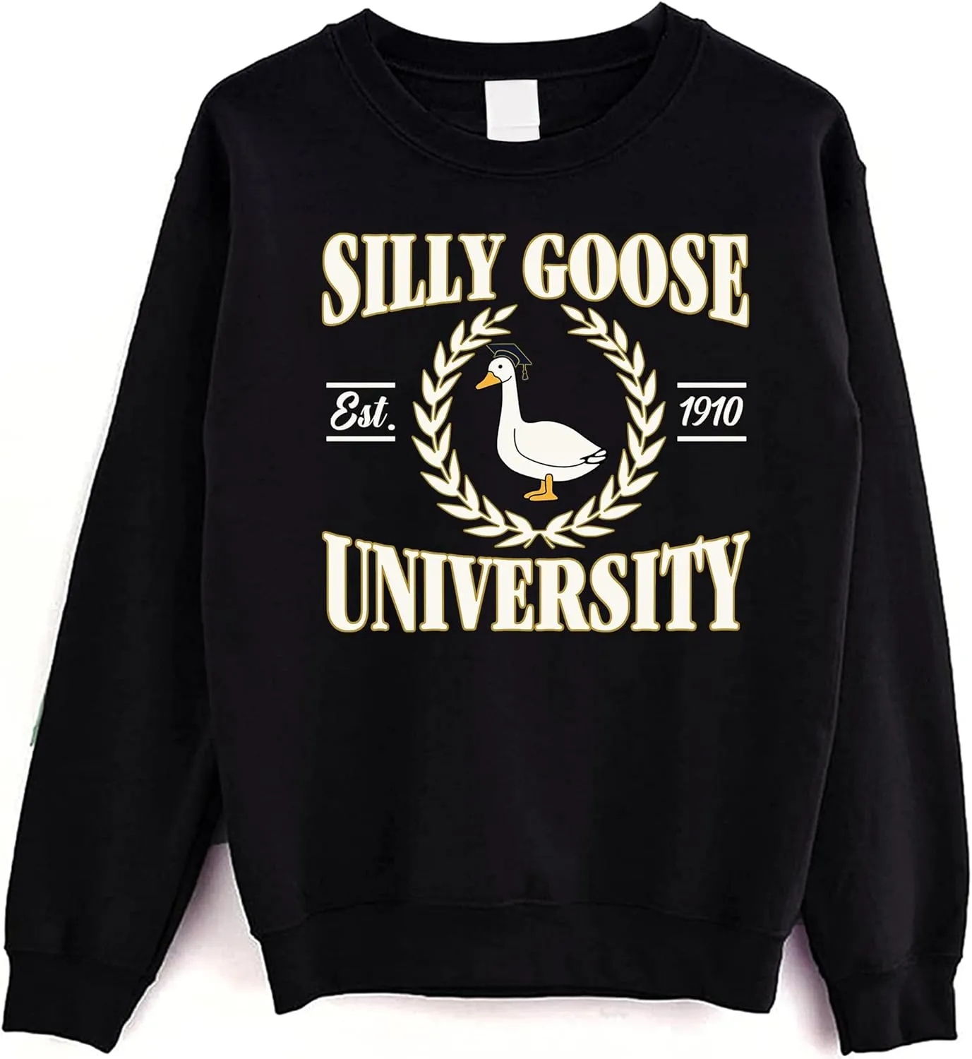 Silly Goose University Sweatshirt - Goose University Sweatshirt, Funny Goose, Goose Sweater, Goose Clothes