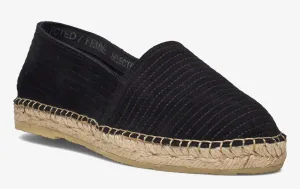 SLFellen Suede Espadrilles Black