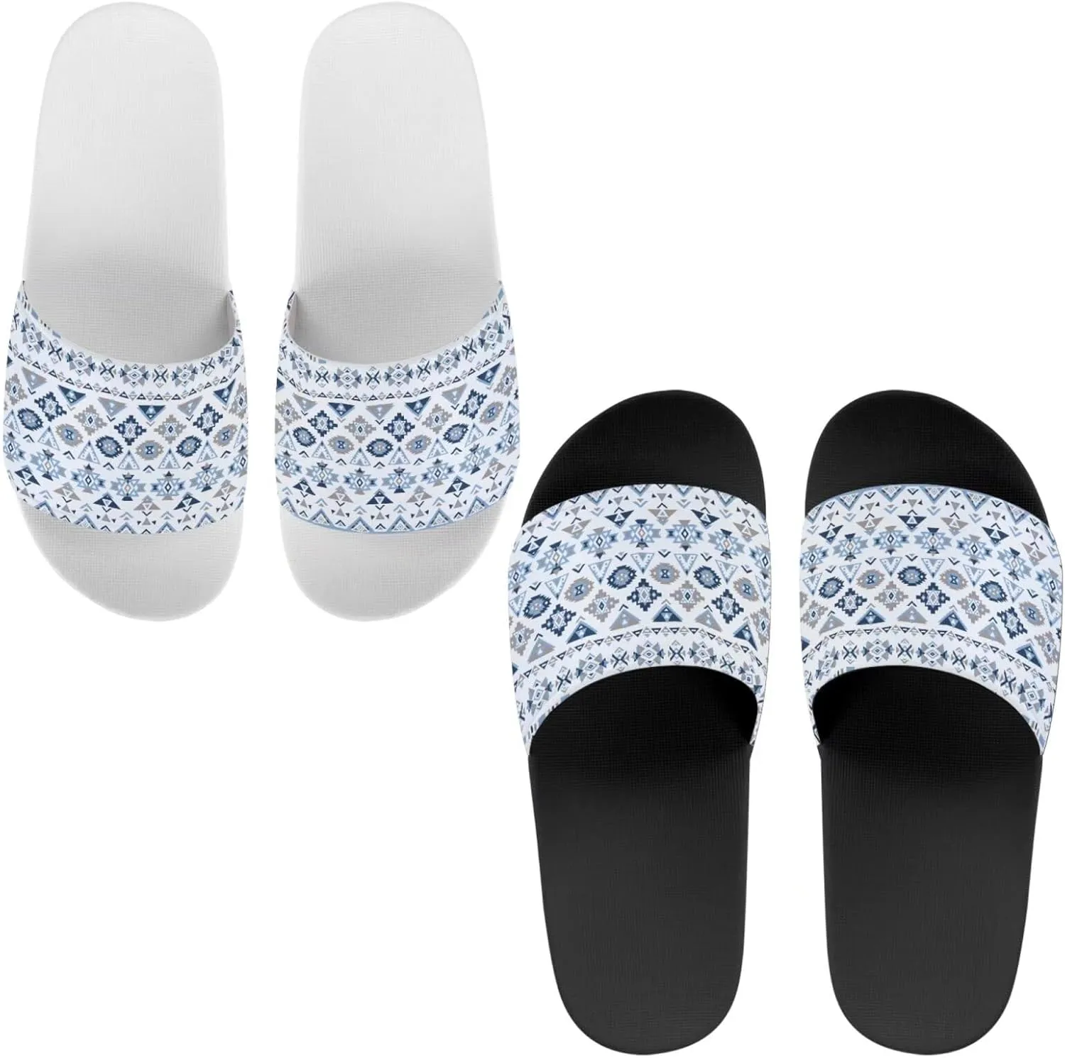 Slides & Slippers For Women, Men & Kids Non-Slip Lightweight Slippers Suitable For Bathroom Beach Pool