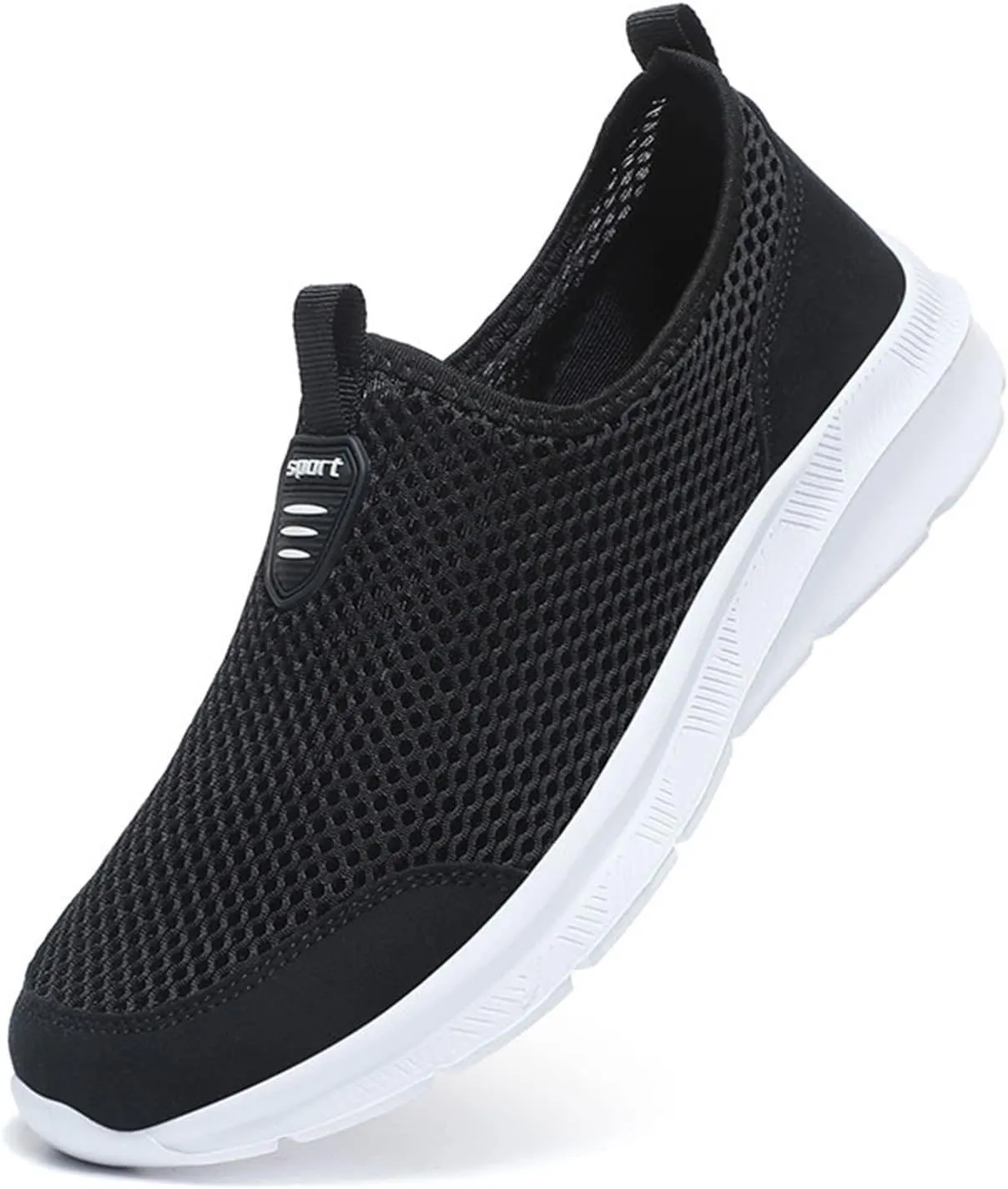 Slip On Shoes for Men - Casual Comfortable Athletic Tennis Walking Sneakers for Men with Memory Foam Mens Shoes