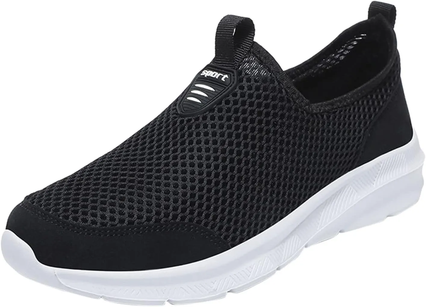 Slip On Shoes for Men - Casual Comfortable Athletic Tennis Walking Sneakers for Men with Memory Foam Mens Shoes