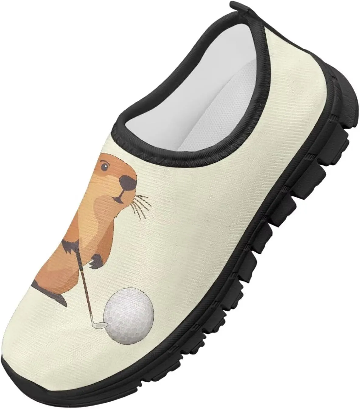 Slip On Walking Kids Sneakers Casual Loafers Non Slip Shoes Low Top Breathable Mesh Hiking Shoes Toddlers Black US 11-15