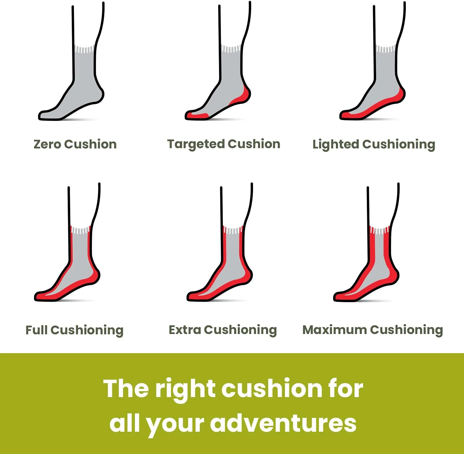 Smartwool Men's Hike Mountain Range Pattern Crew Socks