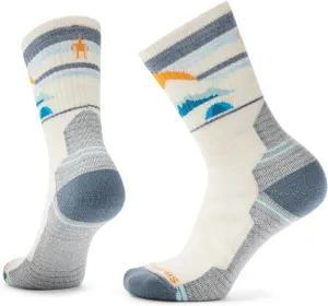 Smartwool Womens Hike Light Cushion Mountain Moon Crew Socks