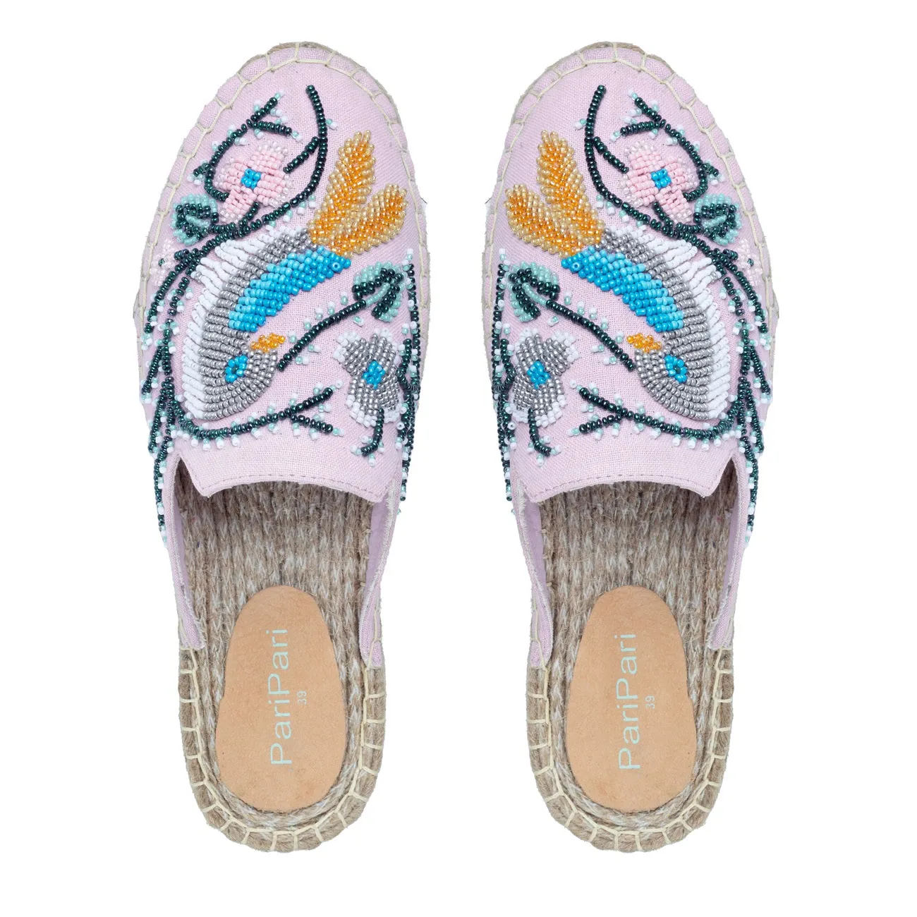 Songwing Espadrilles Blush Pink Platforms