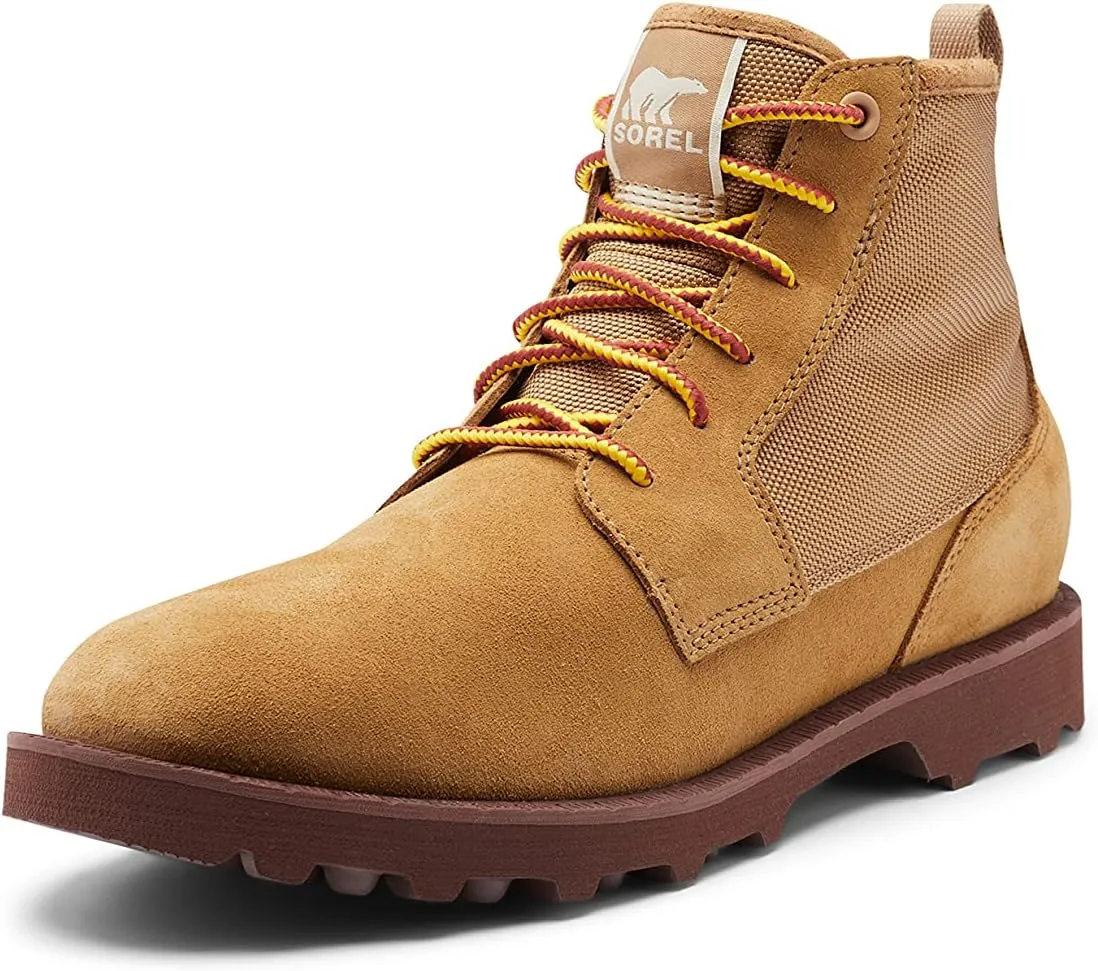 Sorel Men's Caribou Mod Chukka WP Boot — Waterproof Suede & Nylon Rain Boots
