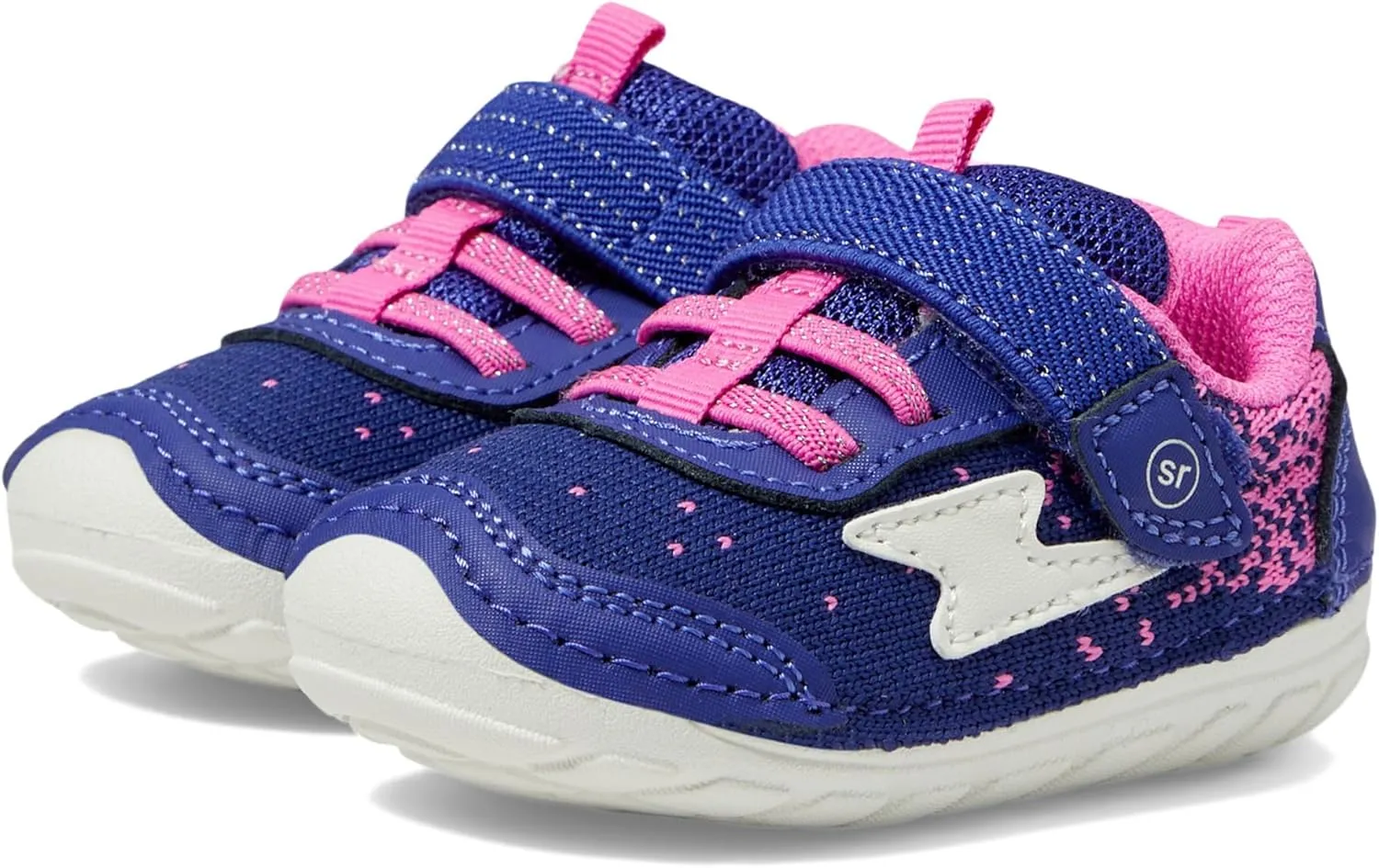 Stride Rite Unisex-Baby Sm Zips Runner Sneaker