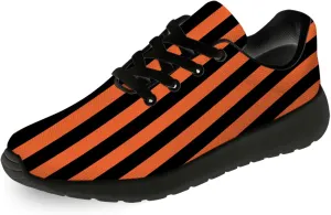 Striped Tennis Shoes for Men Women Running Walking Shoes Gym Athletic Sneakers Gifts for Mom Dad
