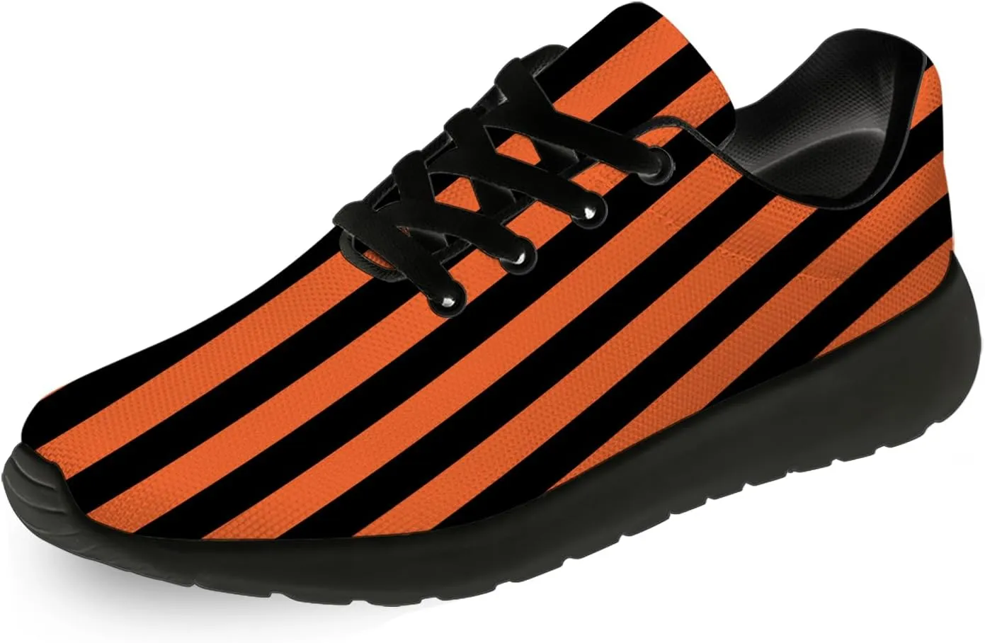 Striped Tennis Shoes for Men Women Running Walking Shoes Gym Athletic Sneakers Gifts for Mom Dad