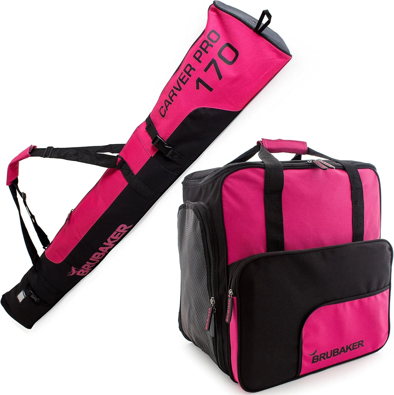 Superfunction - Limited Edition - Combo Ski Boot Bag and Ski Bag for 1 Pair of Ski, Poles, Boots and Helmet
