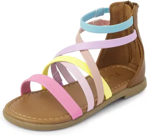 The Children's Place Baby-Girl's Toddler Gladiator Sandals