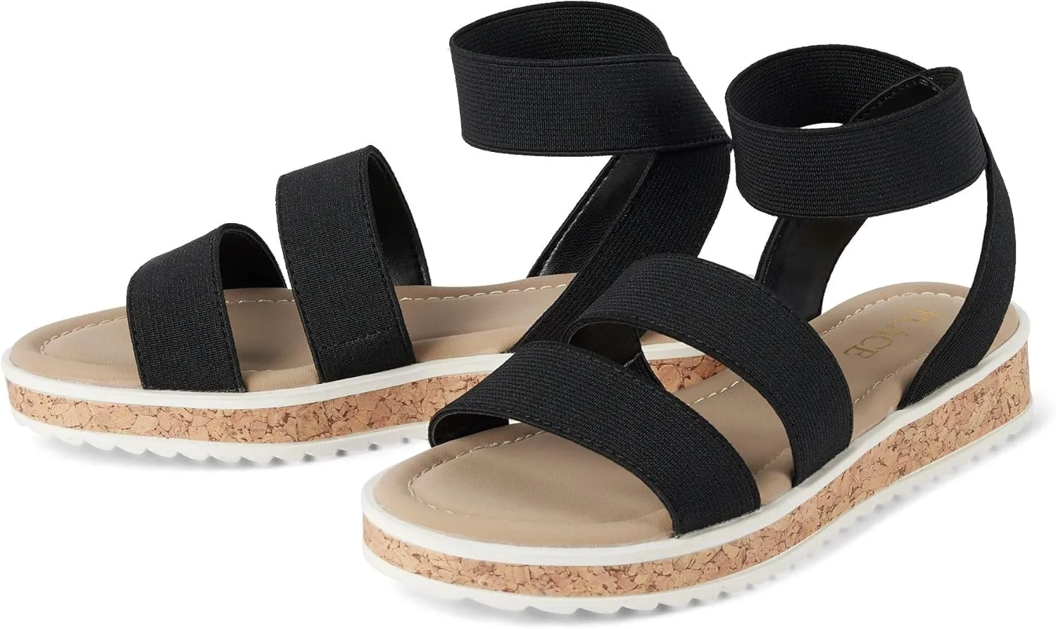 The Children's Place Girl's Elastic Band Sandals