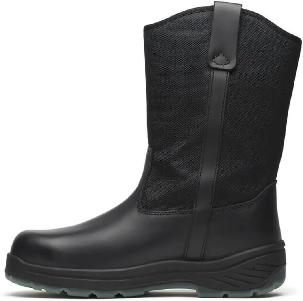 Thorogood Thoro-Flex 10” Black Safety Toe Work Boots for Men and Women - Made from Full-Grain Leather with Composite Toe and Slip-, Oil-, and Puncture-Resistant Outsole