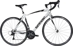 Tommaso Imola - Sport Bike Performance Aluminum Road Bike, Shimano Claris 24 Speeds Road Bicycle Men Road Bikes for Mens