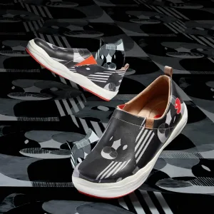 UIN Men's Fashion Sneakers Painted Walking Art Travel Shoes Toledo Ⅷ