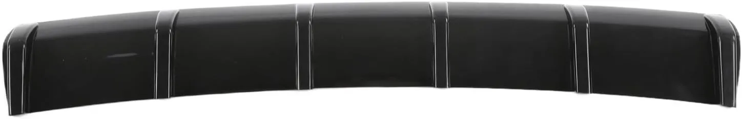 Universal Car Rear Bumper Diffuser Fin Glossy Black Spoiler Chassis Splitter Car Aerodynamic Accessory