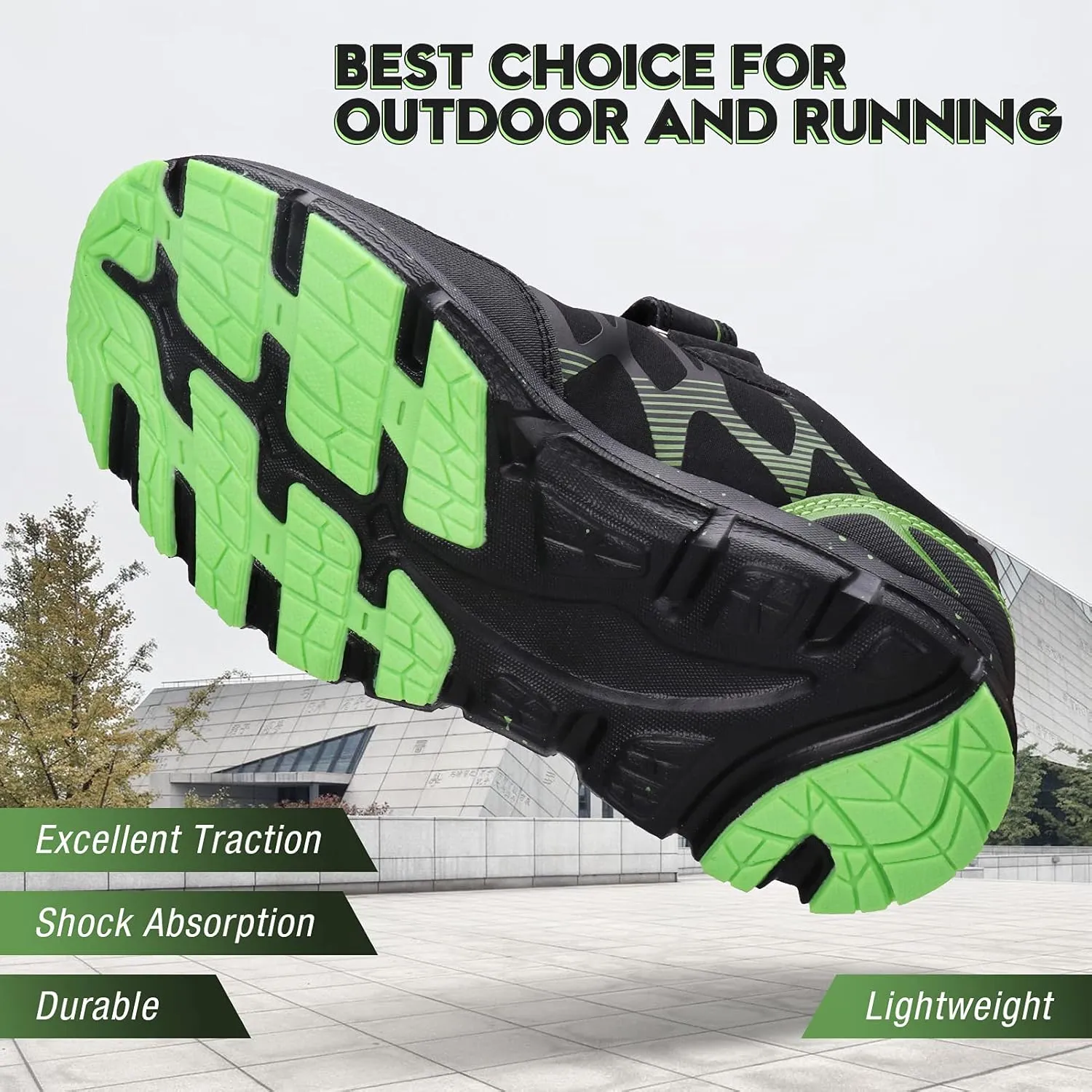 UOVO Boys Shoes Boys Sneakers Boys Tennis Hiking Running Shoes Kids Waterproof Athletic Outdoor Sneakers Non-Slip Comfy(Little/Big Boys)