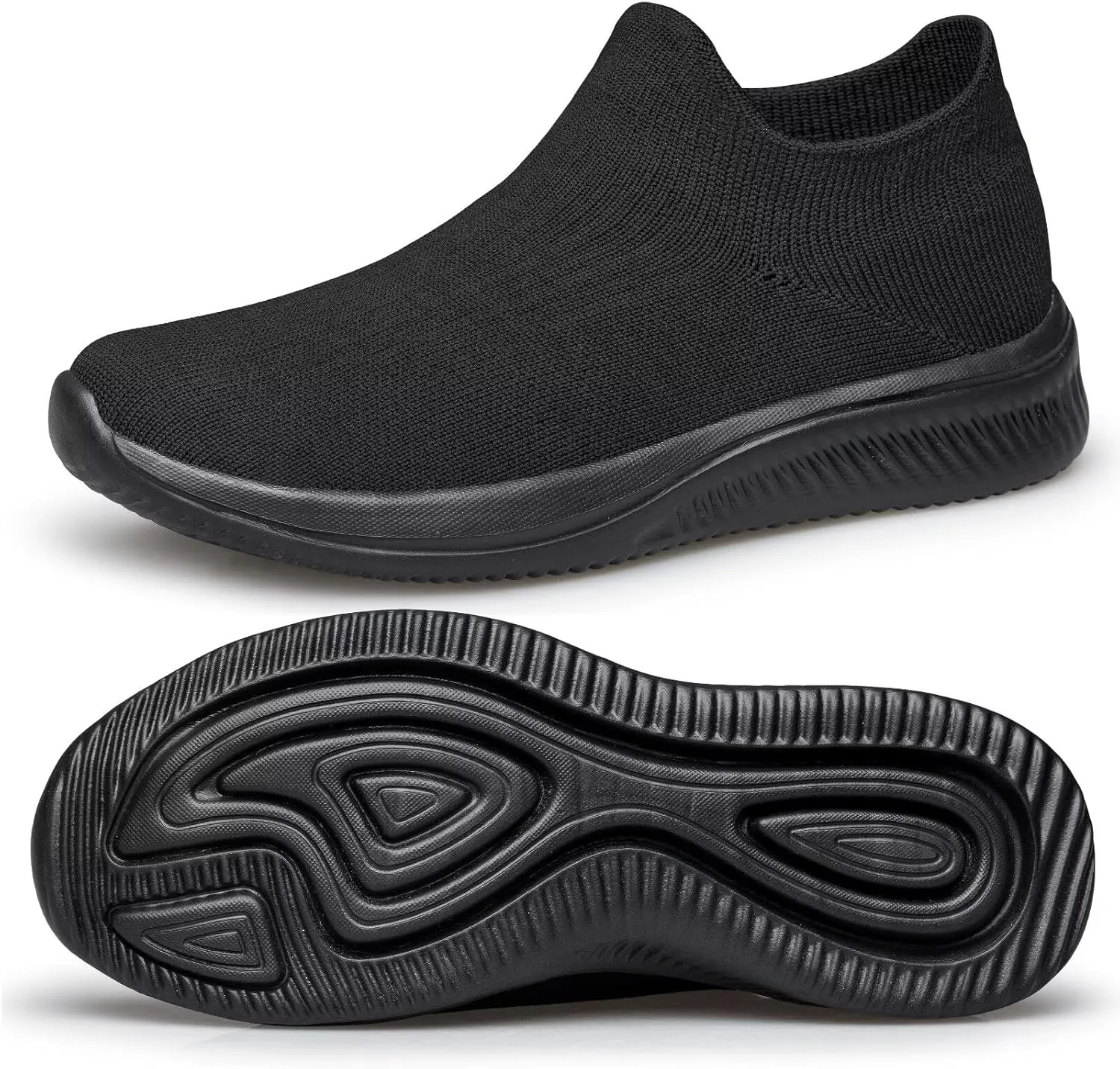 vibdiv Walking Shoes Women Casual Sock Sneakers Lightweight Comfy Breathable Pull-on Zapatillas de Mujer
