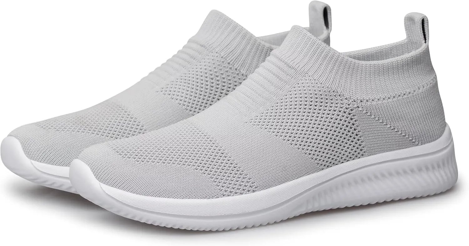 vibdiv Walking Shoes Women Casual Sock Sneakers Lightweight Comfy Breathable Pull-on Zapatillas de Mujer