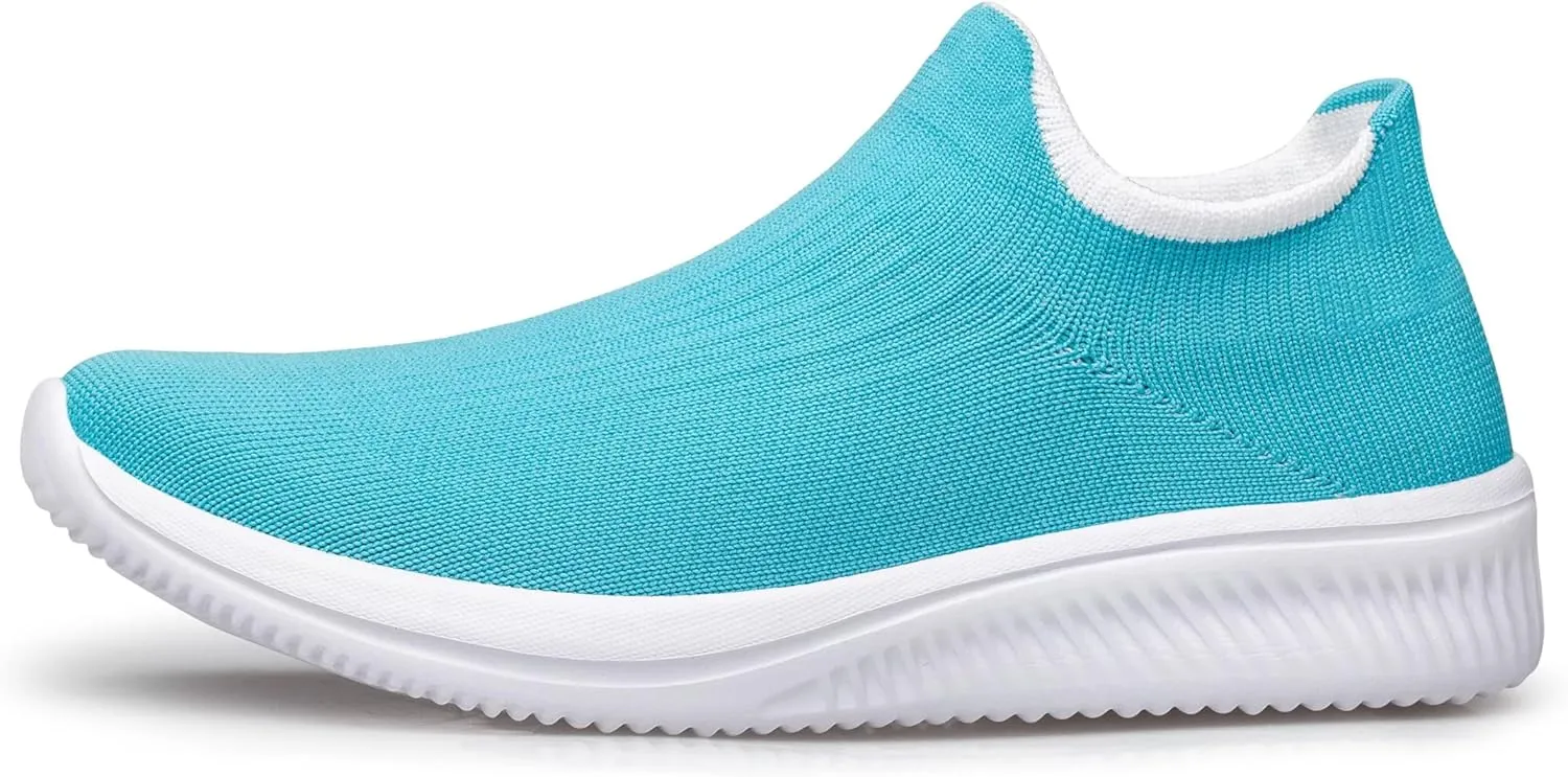 vibdiv Walking Shoes Women Casual Sock Sneakers Lightweight Comfy Breathable Pull-on Zapatillas de Mujer