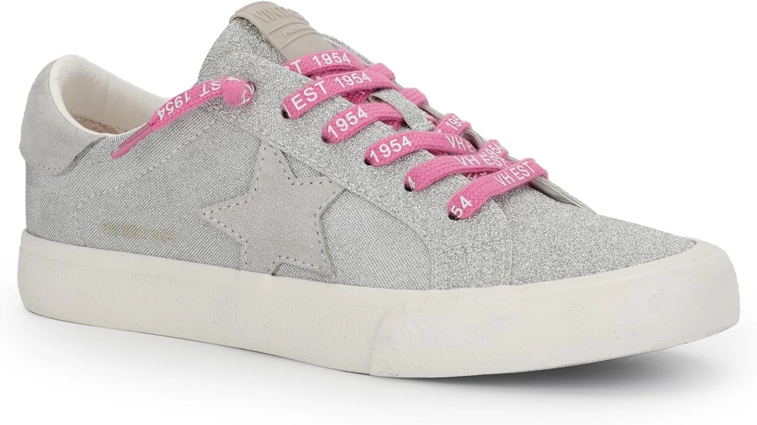 Vintage Havana Grande Women’s Fashion Sneakers | Star Tennis Shoes Womens | Low Top Slip On | Walking Comfortable Casual