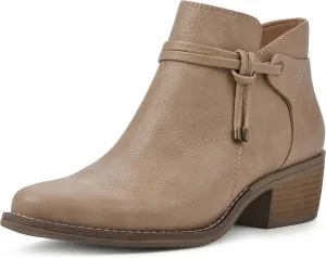 WHITE MOUNTAIN Women's Shoes Althorn Block Heel Bootie
