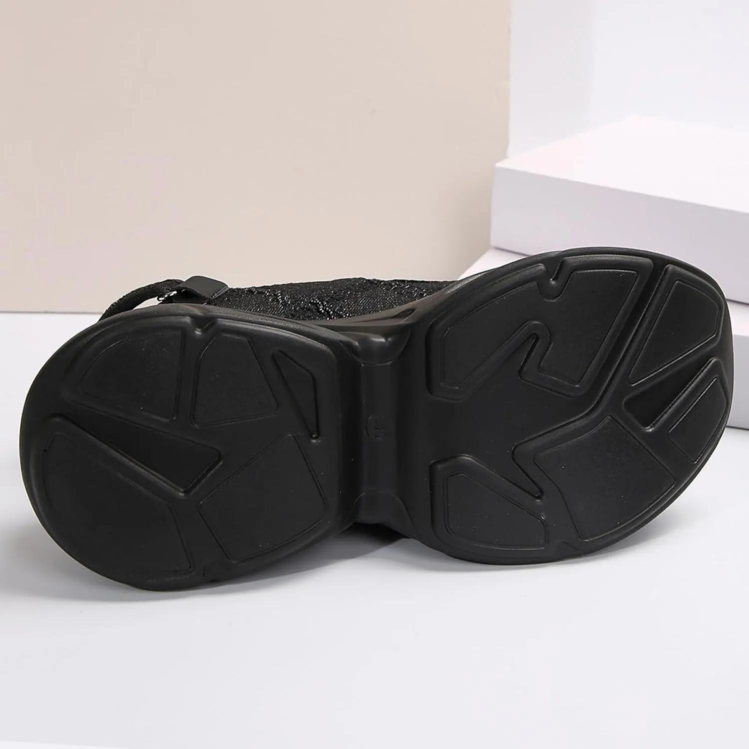 Women's Adjustable Hook and Loop Open Toe Platform Sport Sandals Summer Outdoor Wedge Orthotic Walking Sandals Casual Beach Sandals