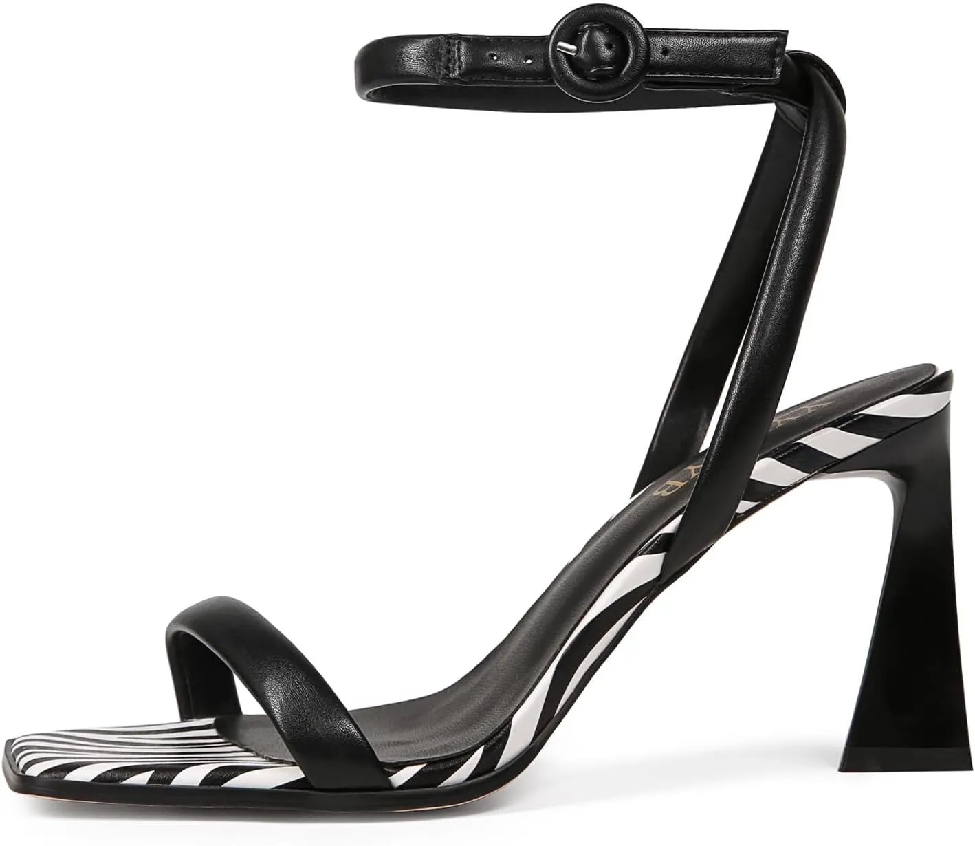 Women's Kitten Heels Square Open Toe Heels Ankle Strap Heeled Sandals for Women Wedding Bride Dress Shoes
