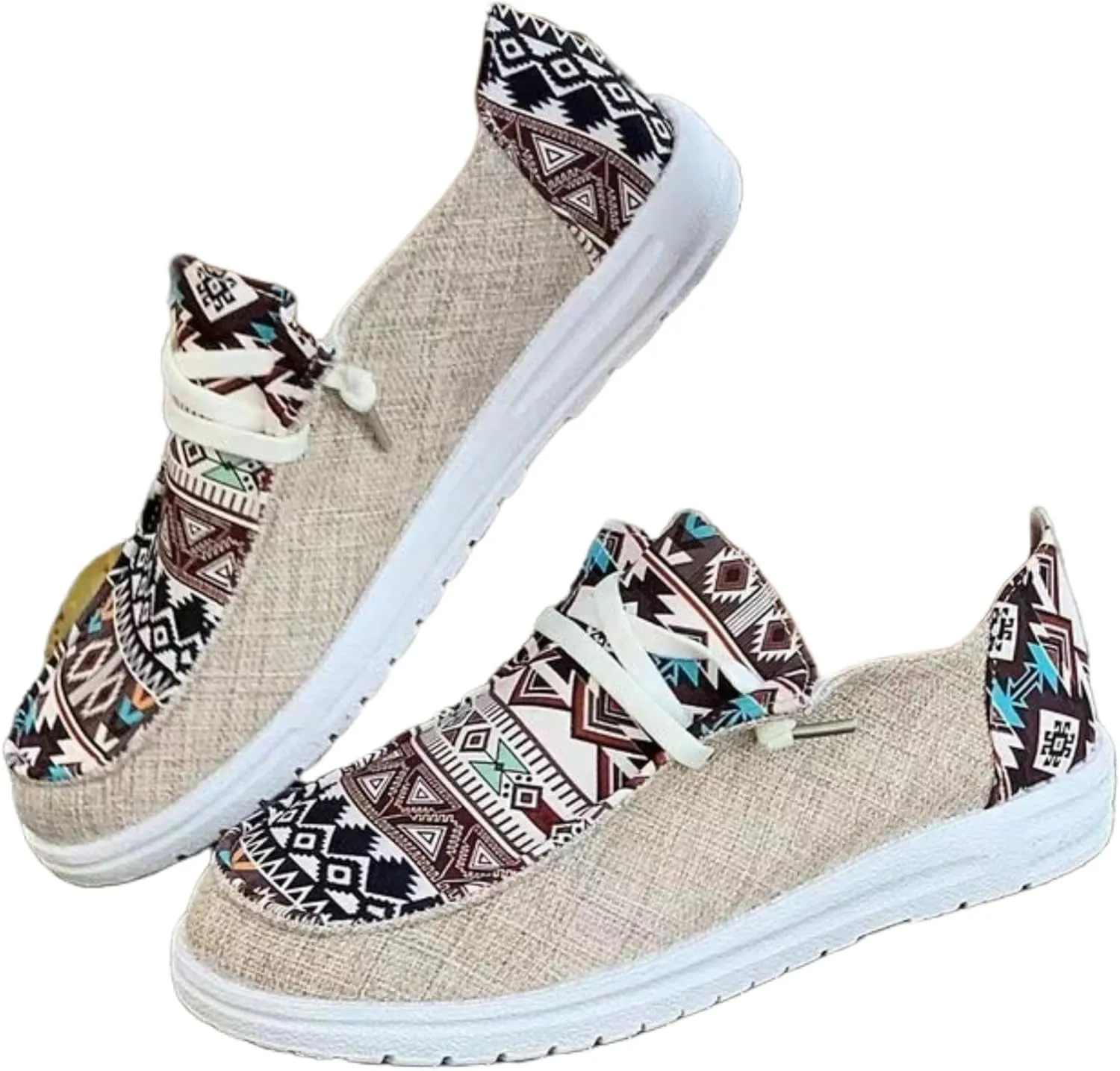 Womens Slip-on Loafers Slip in Boat Walking Shoes Comfortable Light-Weight Casual Boat Shoes