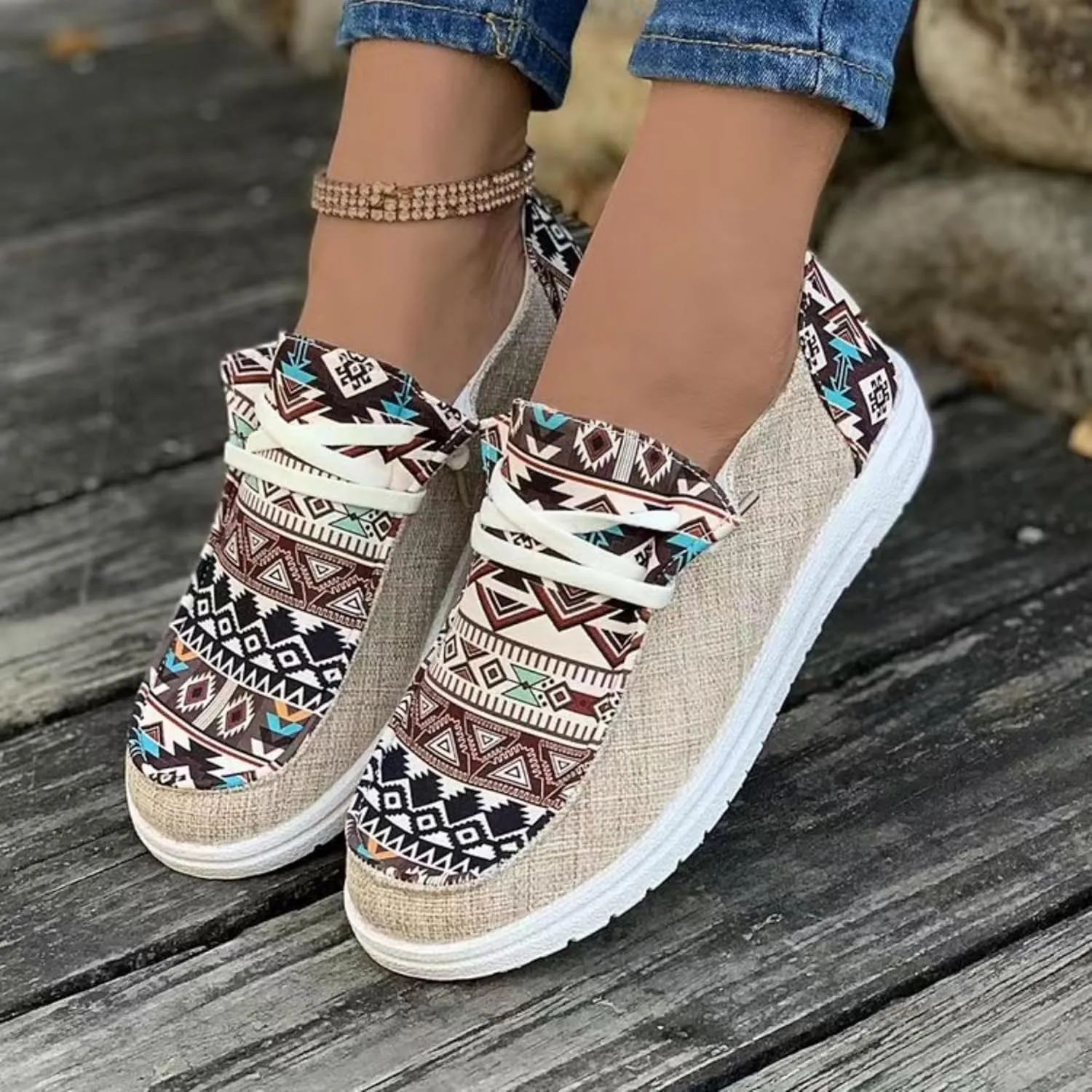 Womens Slip-on Loafers Slip in Boat Walking Shoes Comfortable Light-Weight Casual Boat Shoes