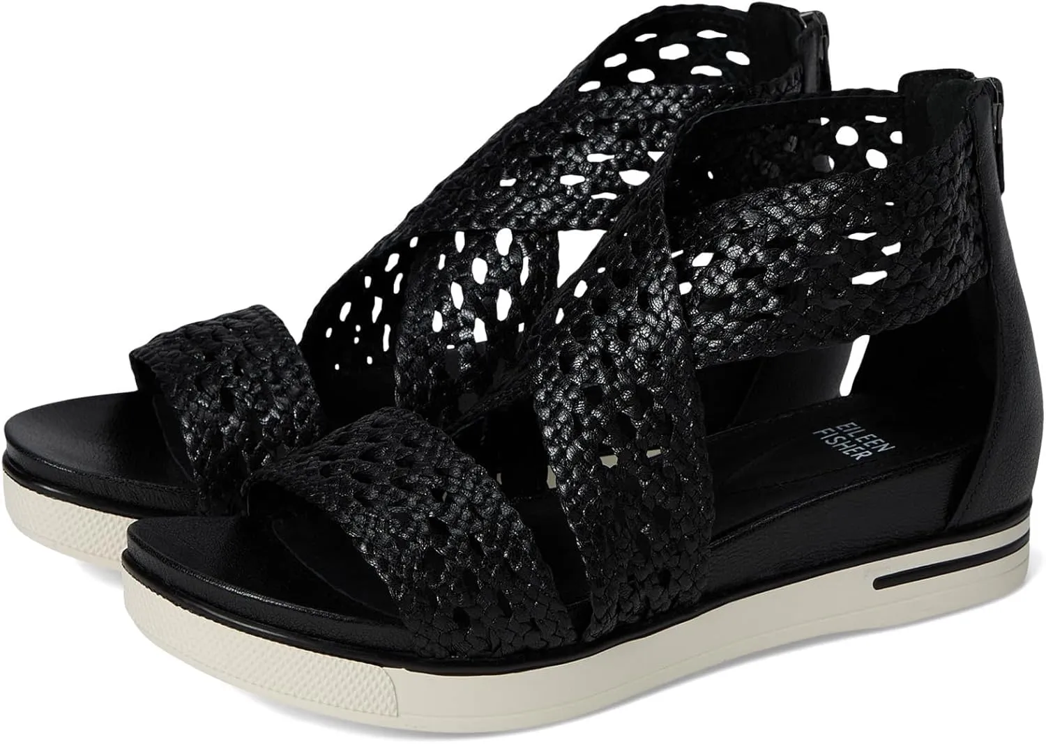 Women's Sport Wedge Sandal, Black, 7