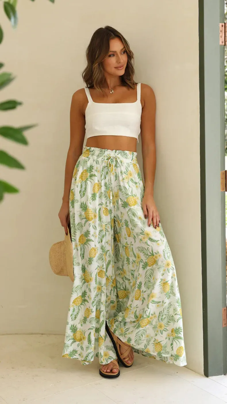 Women's wide-leg pants, casual, loose and popular, spring and summer