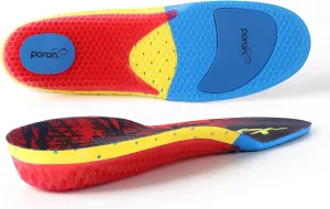 Work Heavy Duty Support Pain Relief Insoles-Shock Absorption-Cushioning 220  lbs Medium Arch Support Shoe Insert Men Women Anti Fatigue - Soft Comfortable Work Boot Insoles - Foot Pain Relief