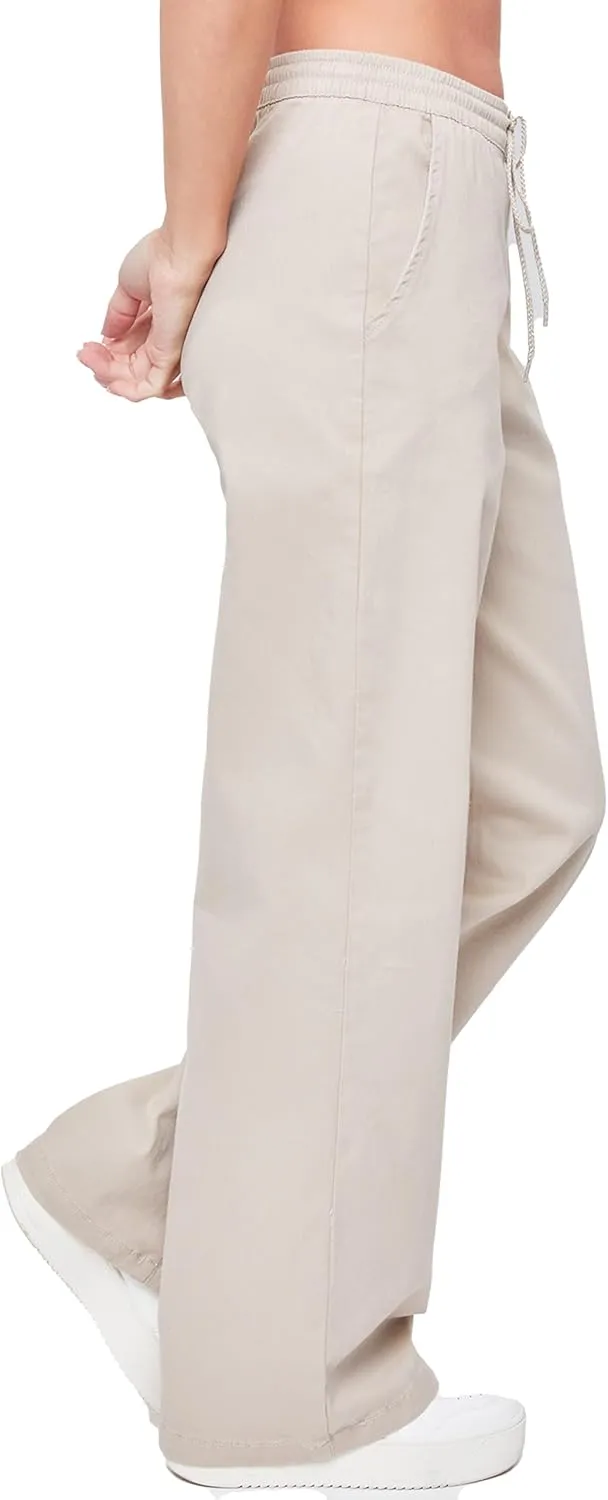 YMI Womens Jeans Wide Leg Jogger