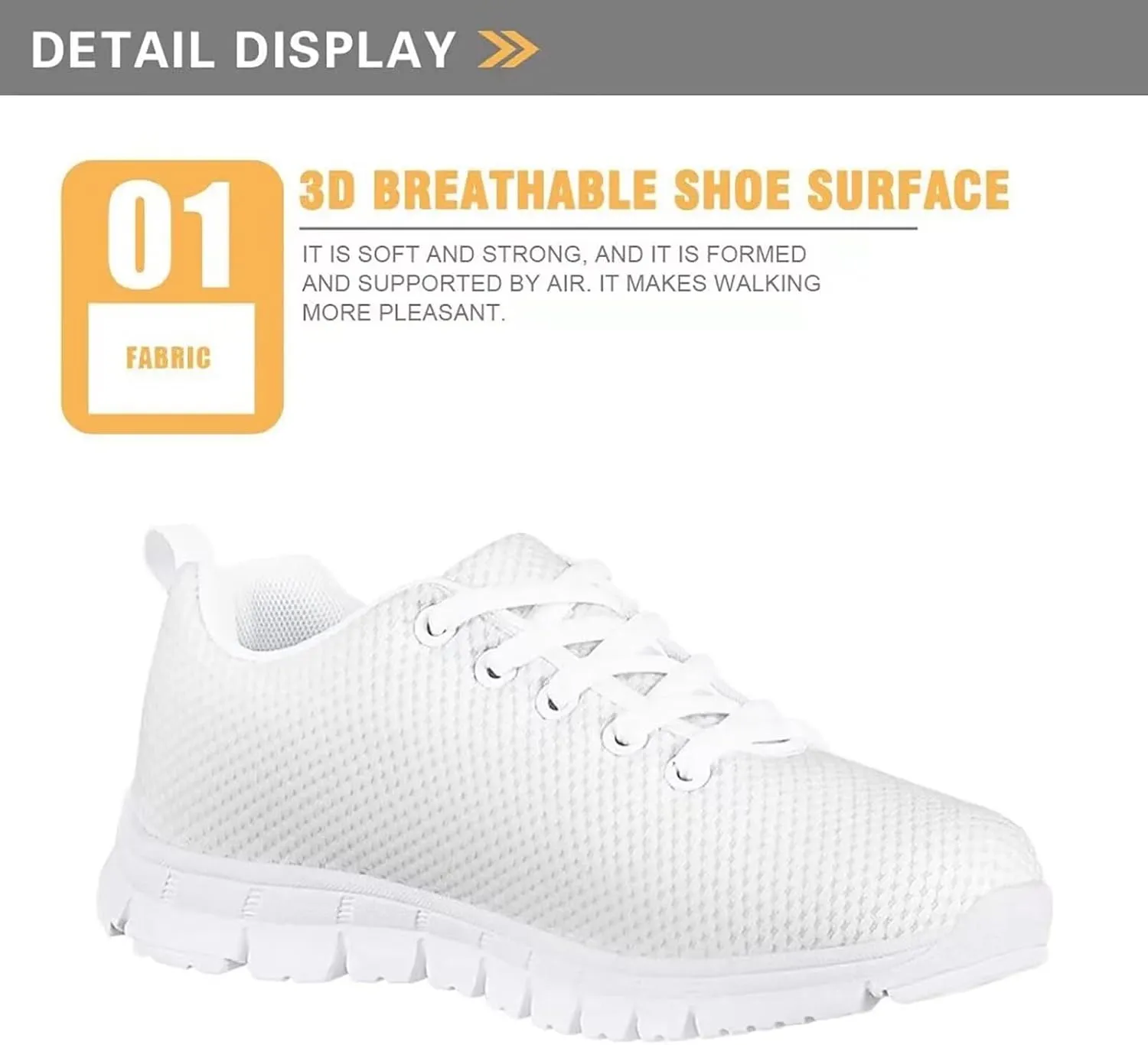 Yzaoxia Little/Big Kids Tennis Shoes for Girls Breathable Mesh Sneakers Lightweight Running Shoes Size 11-3