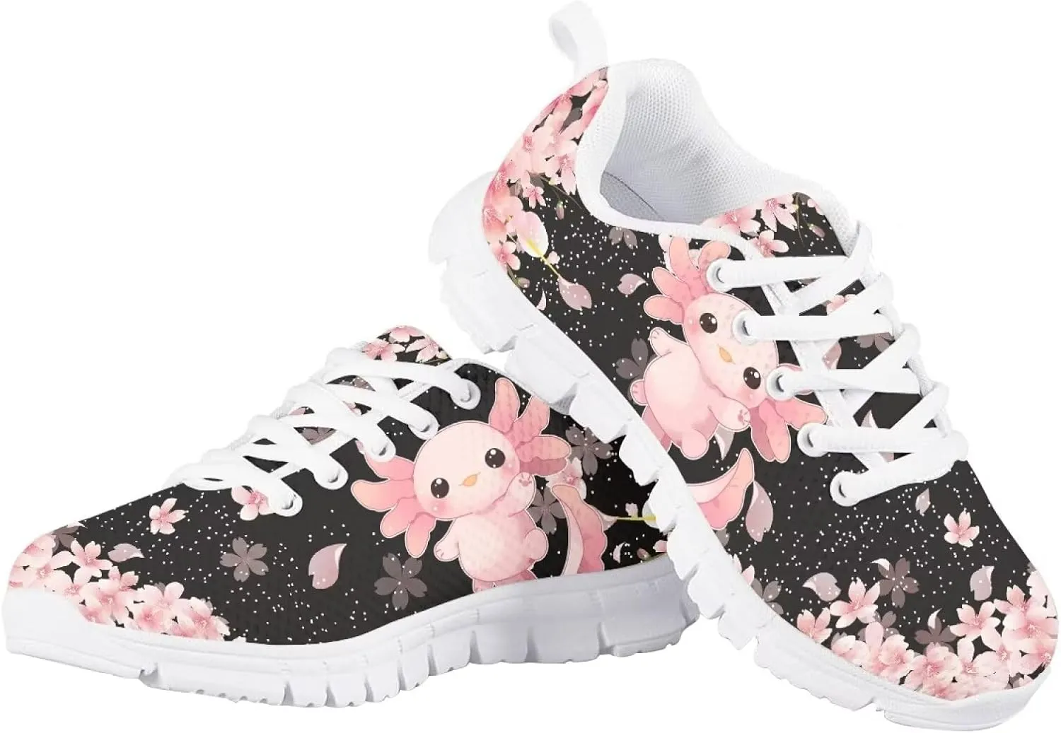 Yzaoxia Little/Big Kids Tennis Shoes for Girls Breathable Mesh Sneakers Lightweight Running Shoes Size 11-3